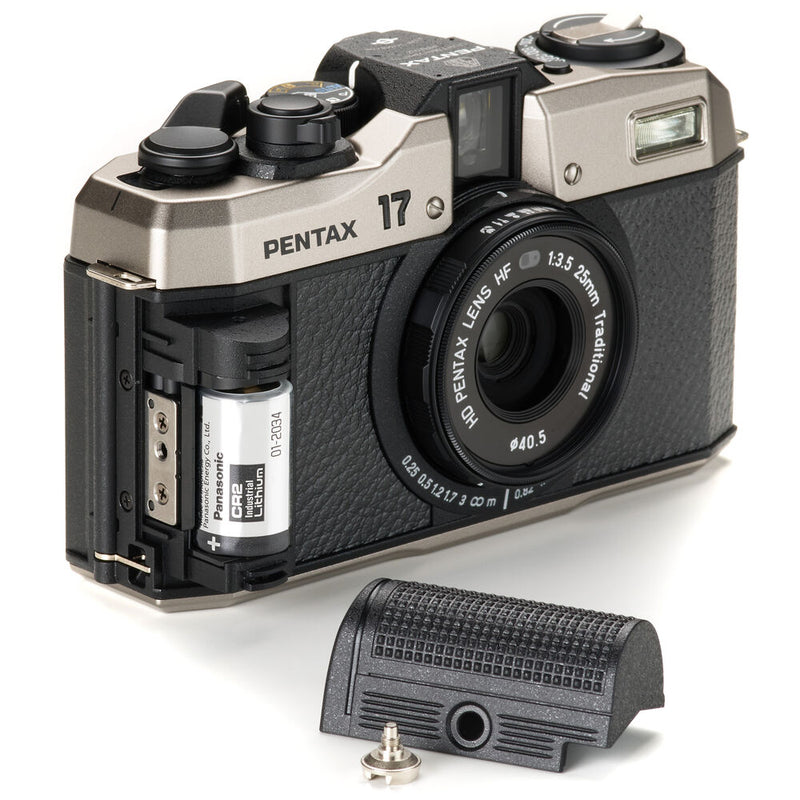 PENTAX 17 Half Frame Camera (Dark Silver)