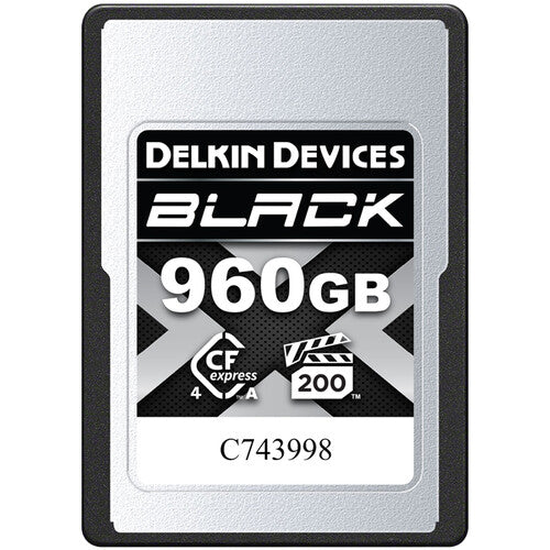 Delkin Devices BLACK CFexpress Type A Memory Card