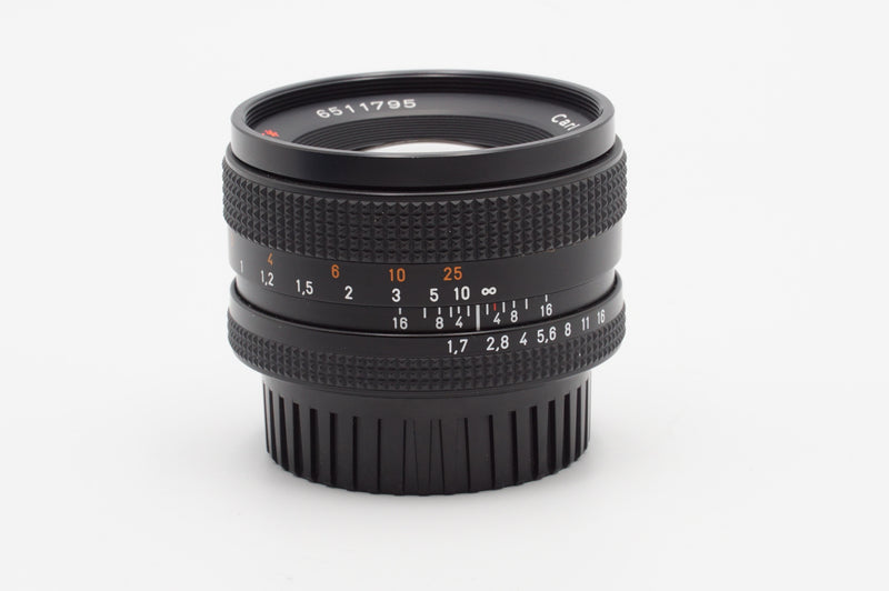 USED Carl Zeiss Planar T* 50mm 1.7 AEJ C/Y (