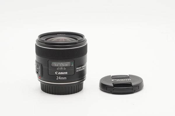 Used Canon EF 24mm f2.8 IS USM (#6470000036CM)