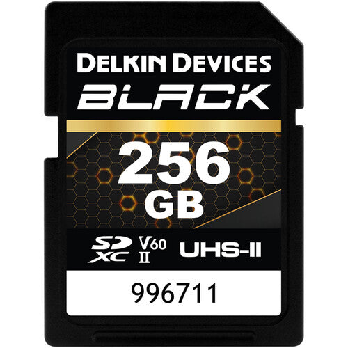 Delkin Devices BLACK UHS-II V60 SD Memory Card