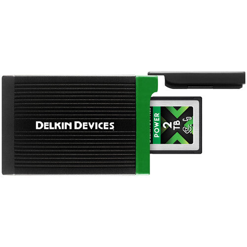 Delkin Devices USB4 USB-C CFexpress Type B Memory Card Reader