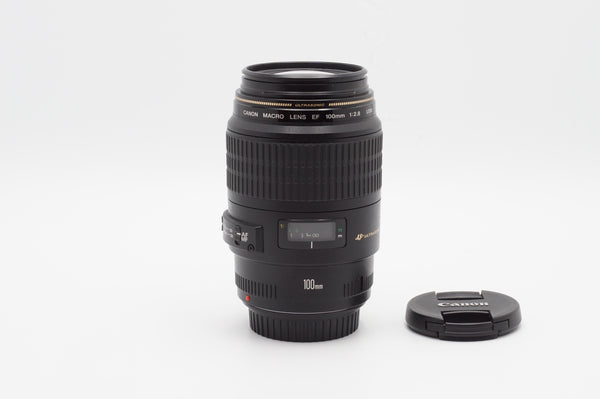 Used Canon EF 100mm f2.8 Macro USM (#34370193CM)