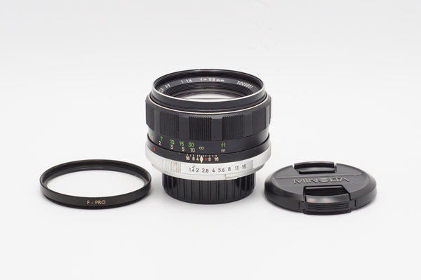 USED Minolta Rokkor-PF 58mm f/1.4 Lens (#5009651CM)