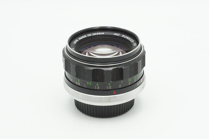 USED Minolta MC Rokkor PF 58mm f/1.4 (