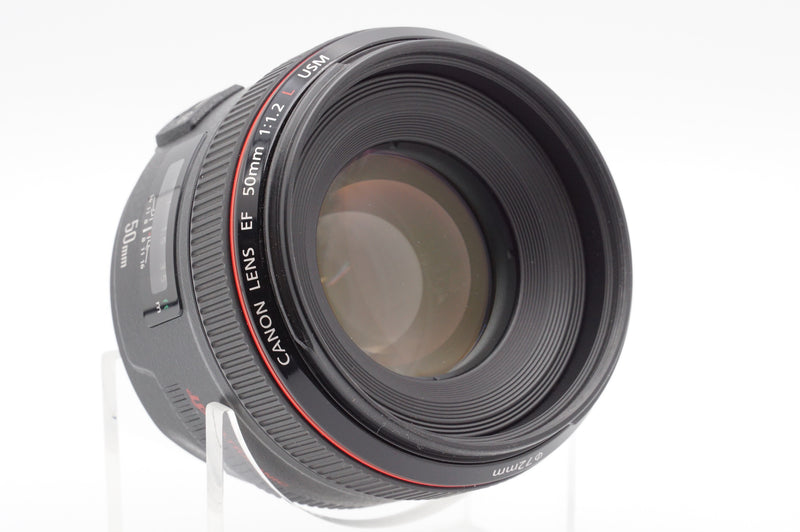 Used Canon EF 50mm f/1.2L USM Lens (