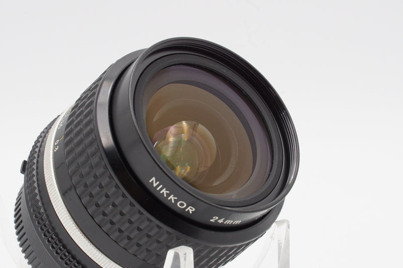 USED Nikon Nikkor 24mm F2 AIS Lens with Hood (