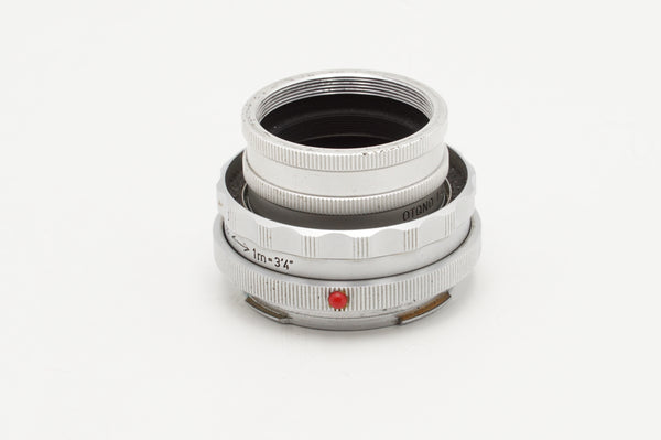 USED Leica OUAGO, OTQNO (x2) Close Focus Adapter for 90mm F4 Elmar