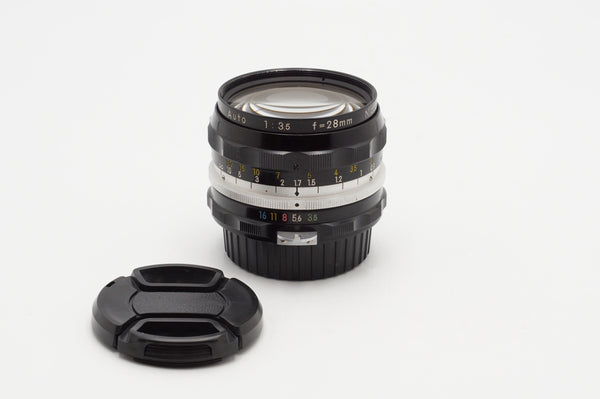 USED Nikon Auto Nikkor-H 28mm F3.5 Non-Ai (#663230CM)