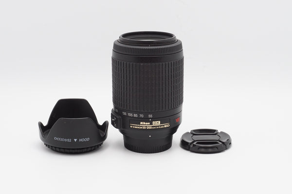 USED Nikon AF-S 55-200mm f/4-5.6 DX VR Lens (#1838678CM)