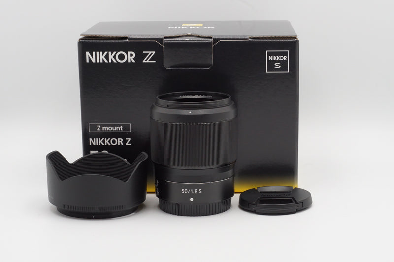 USED Nikon Z 50mm f/1.8 S lens (