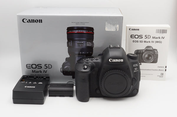 Used Canon EOS 5D Mark IV Body (#022021006823CM)