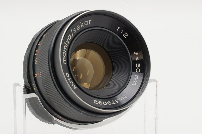 USED Mamiya Sekor 50mm f/2 Lens (