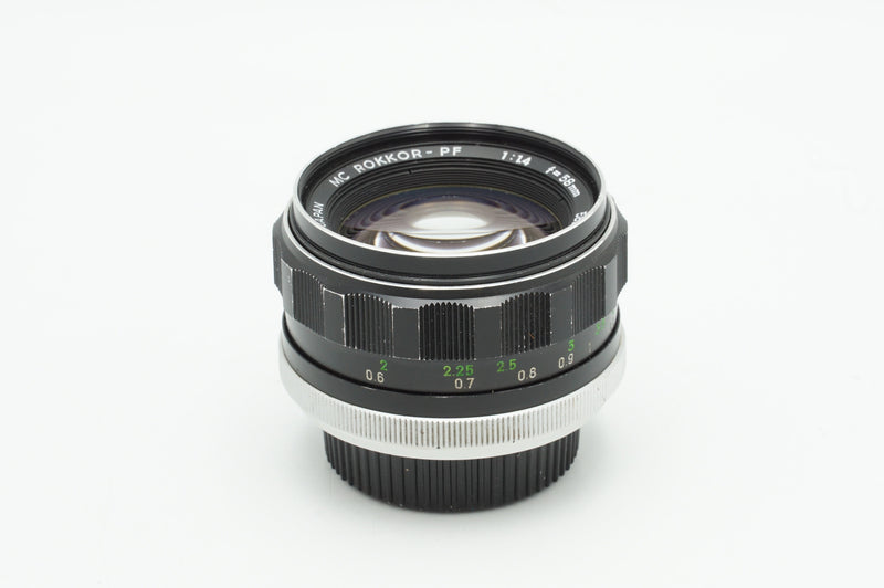 USED Minolta MC Rokkor PF 58mm f/1.4 (