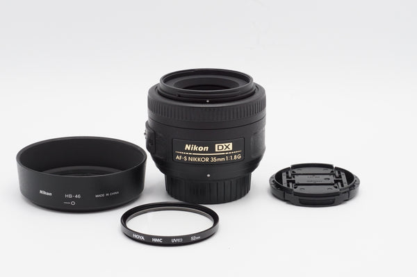 USED Nikon AF-S Nikkor 35mm F1.8 DX Lens (#6127504CM)