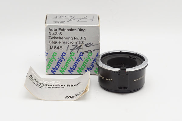 USED Mamiya Auto Extension Ring No. 3-S