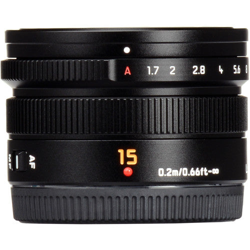 Panasonic MFT 15mm F1.7 Leica Lens