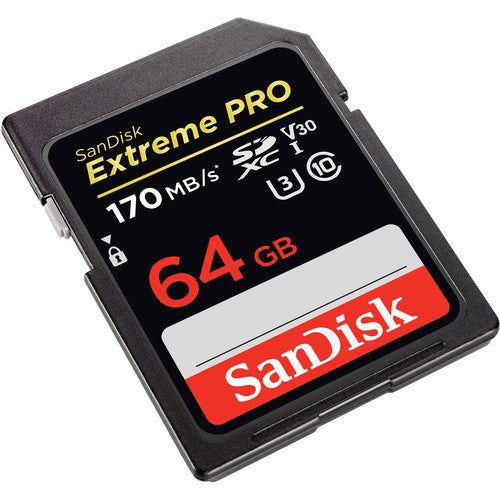 SanDisk Extreme PRO SDXC UHS-I 64GB (170 MB/s)