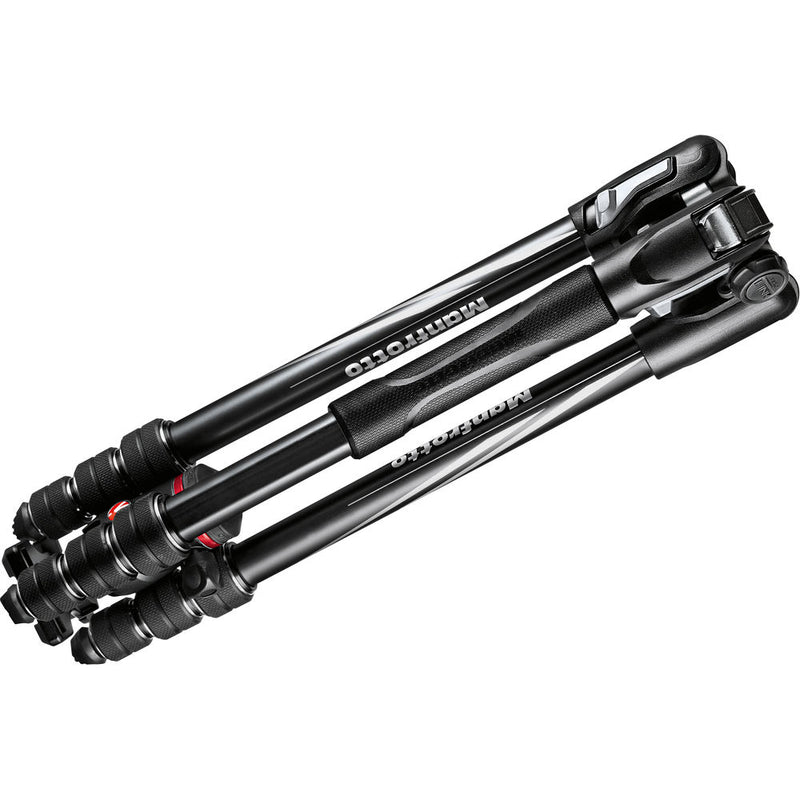 Manfrotto Befree Advanced Travel Aluminum Tripod with 494 Ball Head (Twist Locks, Black)