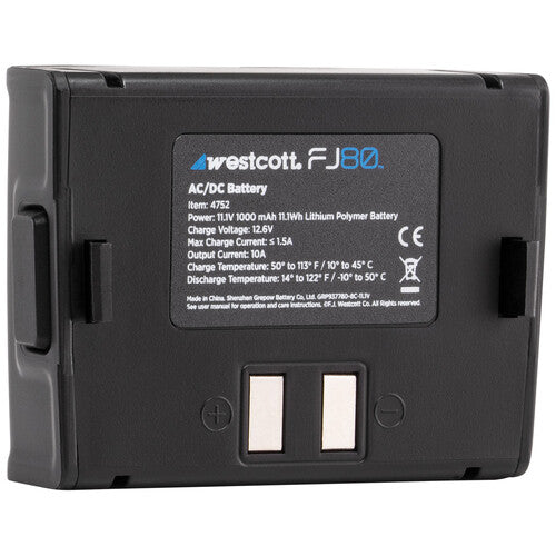 Westcott FJ80 Lithium-Ion Polymer Battery