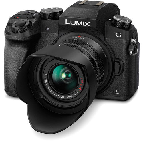 Panasonic LUMIX G7 Mirrorless Camera with 14-42mm Lens [Black]