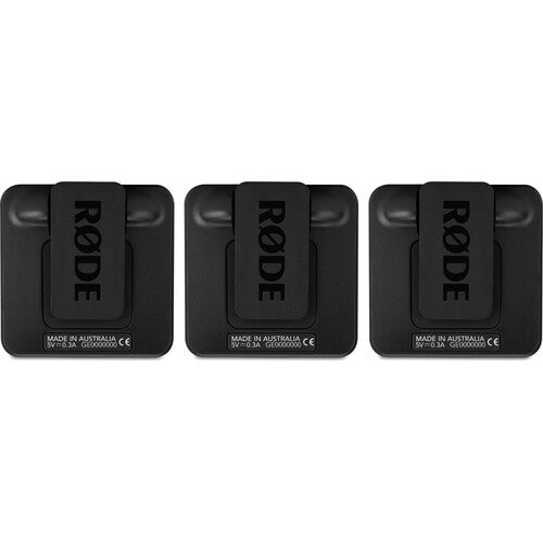 Rode Wireless GO II 2-Person Compact Digital Wireless Microphone System/Recorder (2.4 GHz, Black)