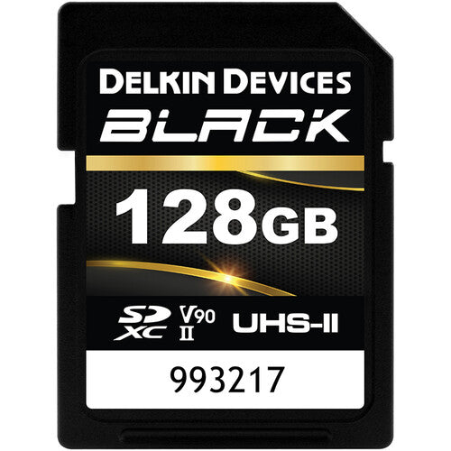 Delkin Devices BLACK UHS-II V90 SD Memory Card