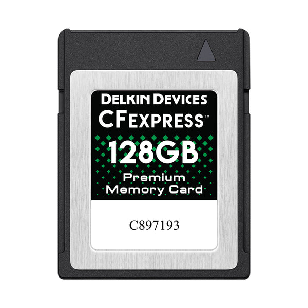 Delkin CFexpress POWER 128GB Memory Card (1700 MB/s)