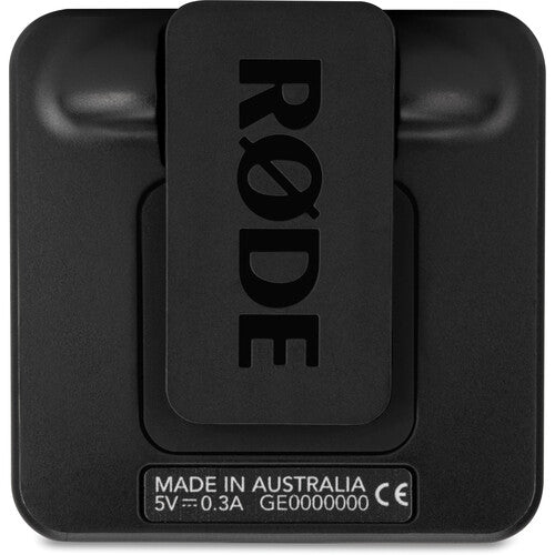 Rode Wireless GO II 2-Person Compact Digital Wireless Microphone System/Recorder (2.4 GHz, Black)