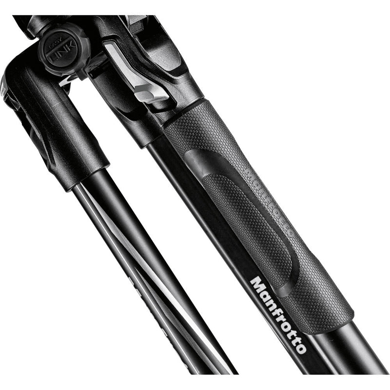 Manfrotto Befree Advanced Travel Aluminum Tripod with 494 Ball Head (Lever Locks, Black)