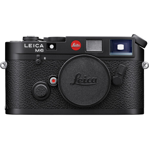 Leica M6 0.72 Rangefinder Camera Body Black Chrome Finish