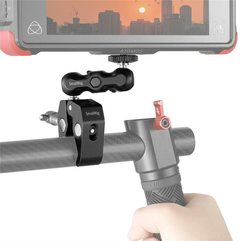 SmallRig Multi-Functional Crab-Shaped Clamp with 3.5" Ballhead Magic Arm 2164