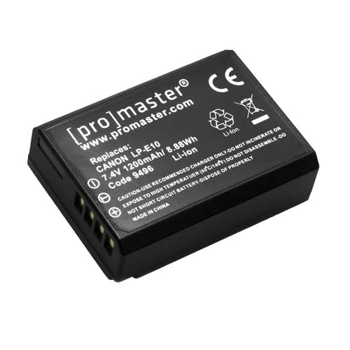 Promaster Canon LP-E10 Battery (7.4V/1200M)