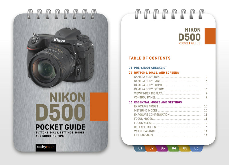 Rocky Nook Pocket Guide: Nikon D500