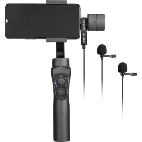 Saramonic LavMicro U3C Dual Omnidirectional Lavalier Microphones with USB Type-C Connector for Android Devices (19.6' Cable)