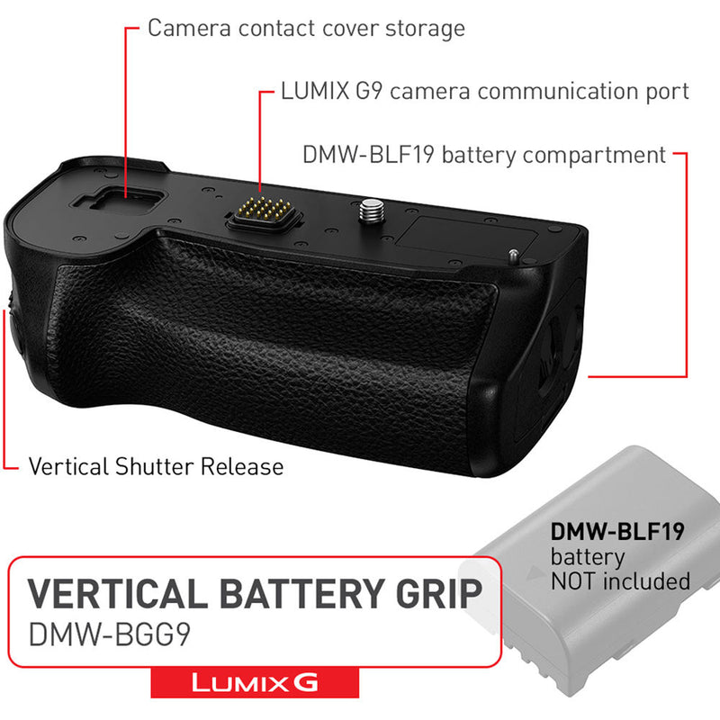 Panasonic Battery Grip for G9