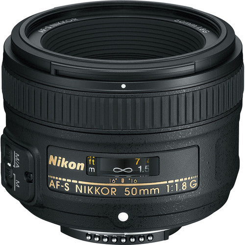 Nikon AF-S NIKKOR FX 50mm f/1.8G Lens