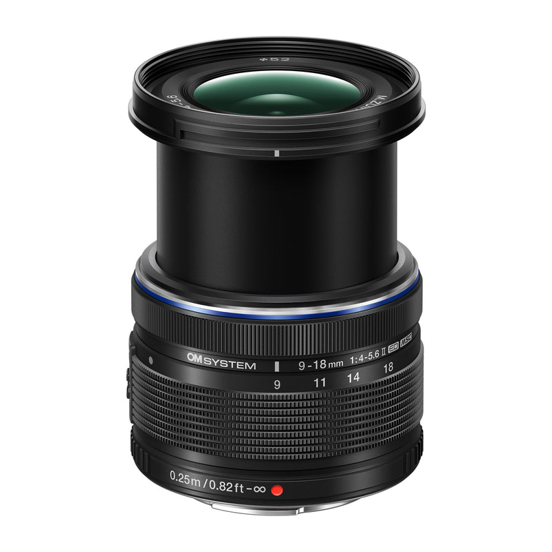 OM Systems M.Zuiko ED 9-18mm F4.0-5.6 II Lens