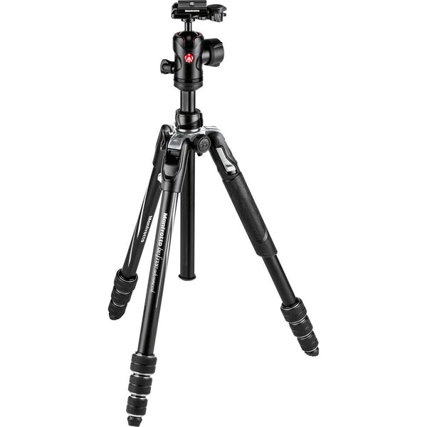 Manfrotto Befree Advanced Travel Aluminum Tripod with 494 Ball Head (Twist Locks, Black)